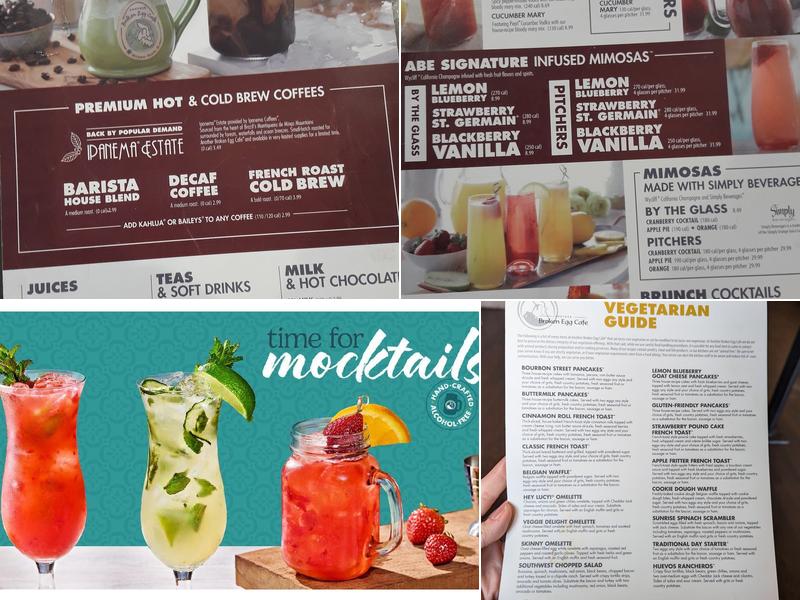Another Broken Egg Cafe Menu