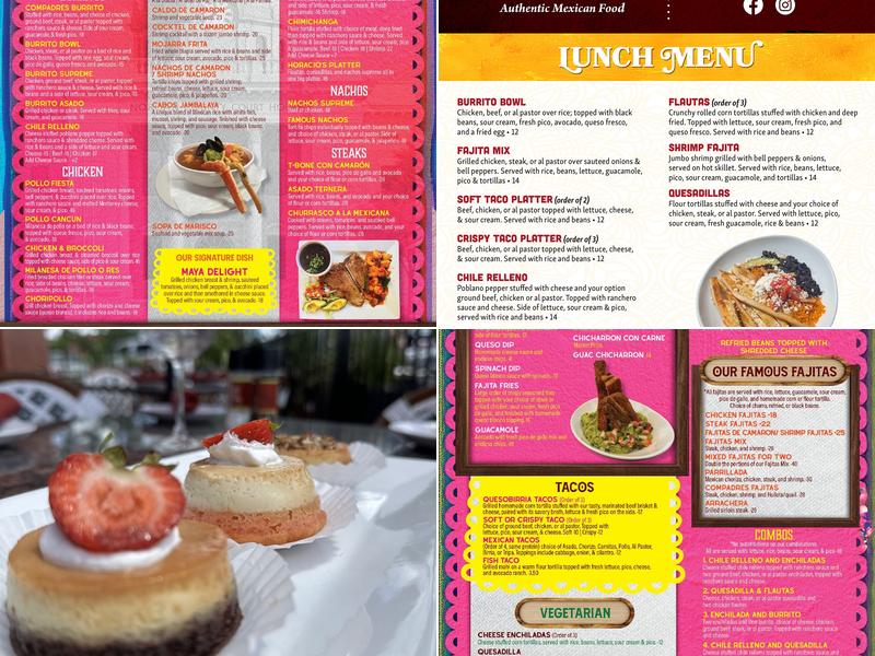 Los Dos Compadres Menu