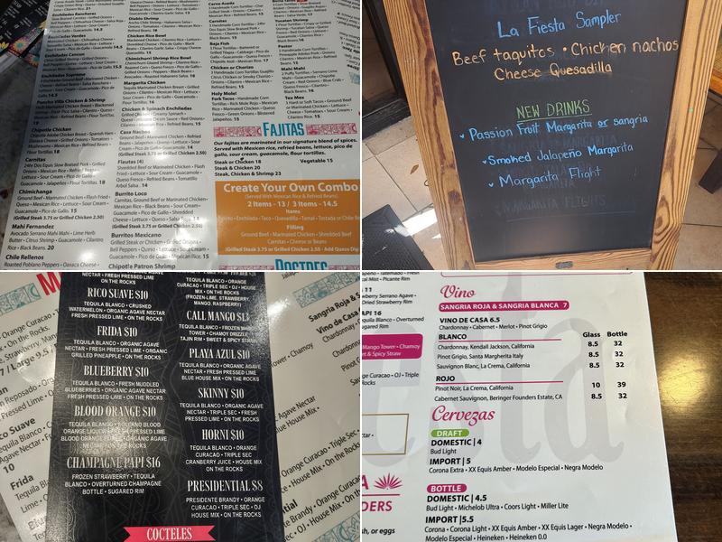 La Fiesta Port Orange Menu