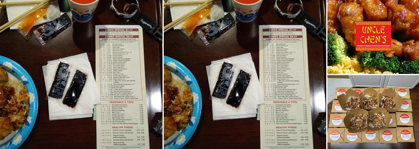 Uncle Chen's Menu