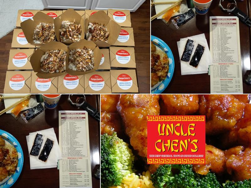Uncle Chen's Menu