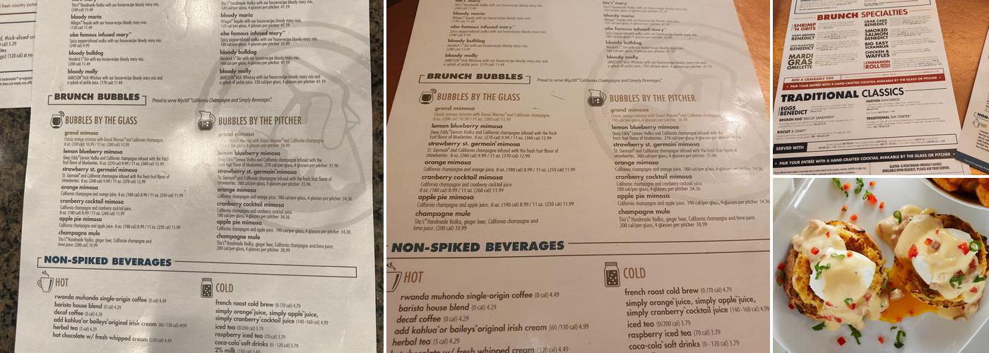 Another Broken Egg Cafe Menu