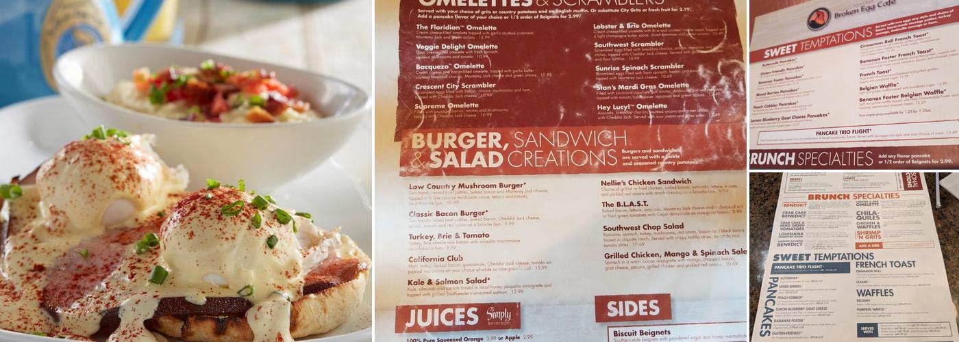 Another Broken Egg Cafe Menu