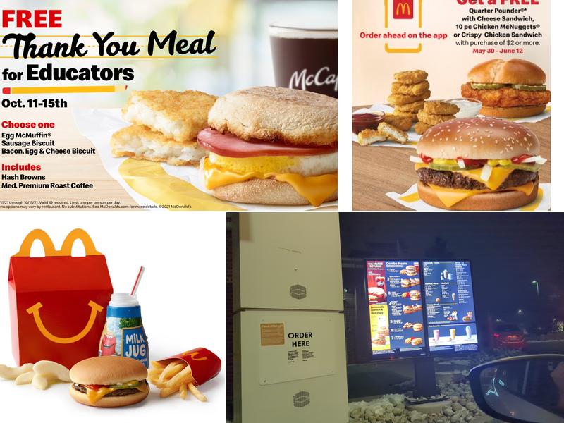 McDonald's Menu