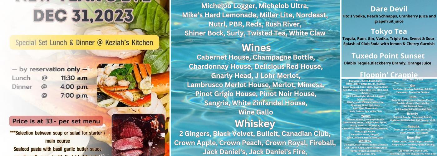 Lakeside Pub & Arcade Menu