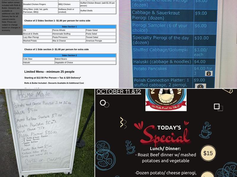 Polish Connection Menu