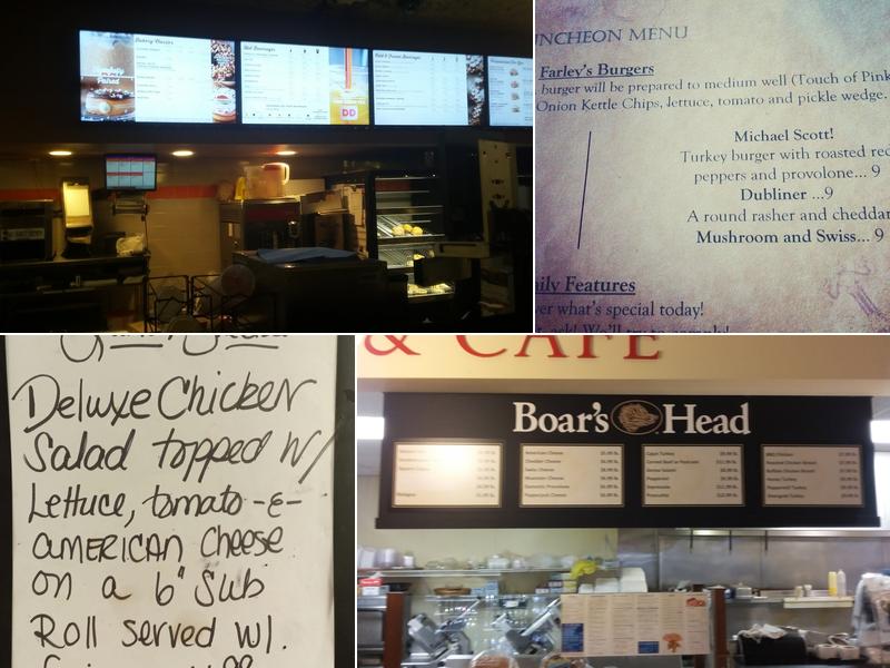 City Market and Cafe Menu