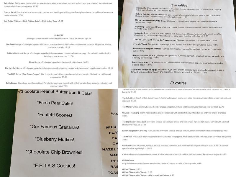 Mansour's Market Menu