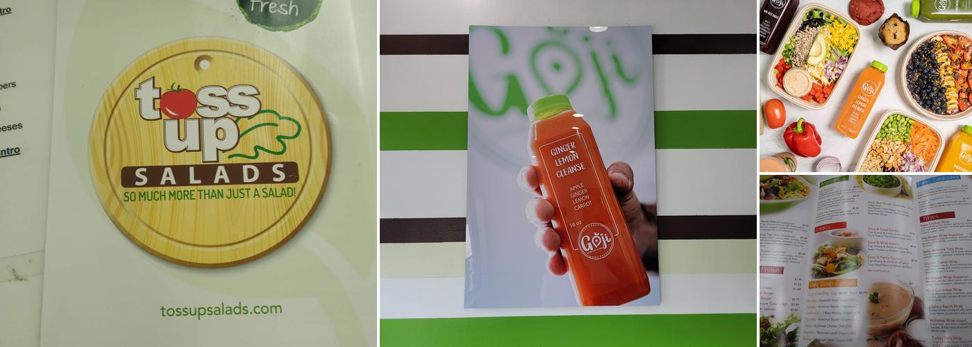 Goji Juicery and Kitchen Menu