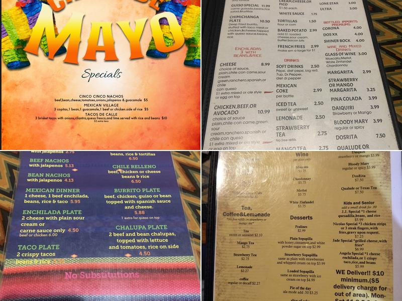 Gil's Restaurant Menu