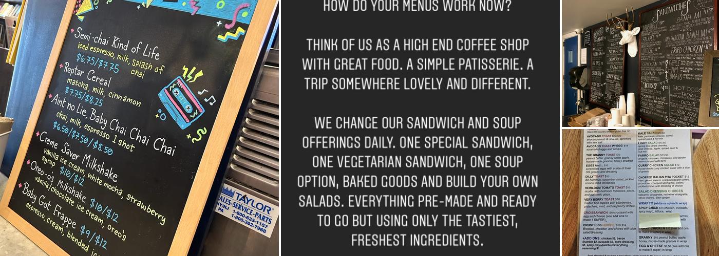 Katonah Reading Room Menu