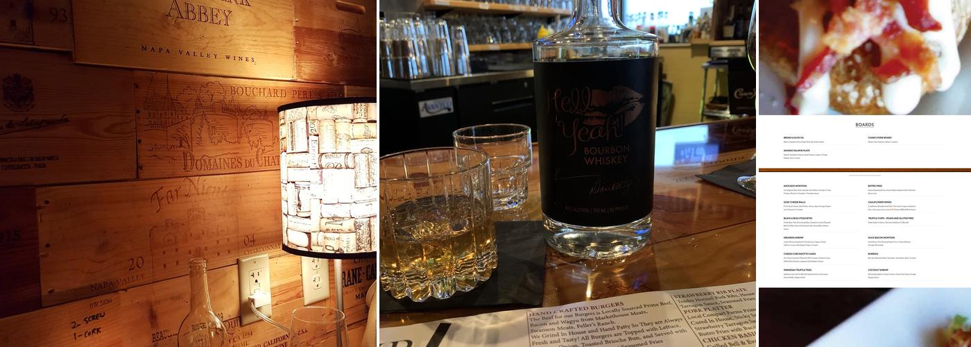 Pour Wine Bar and Bistro Menu