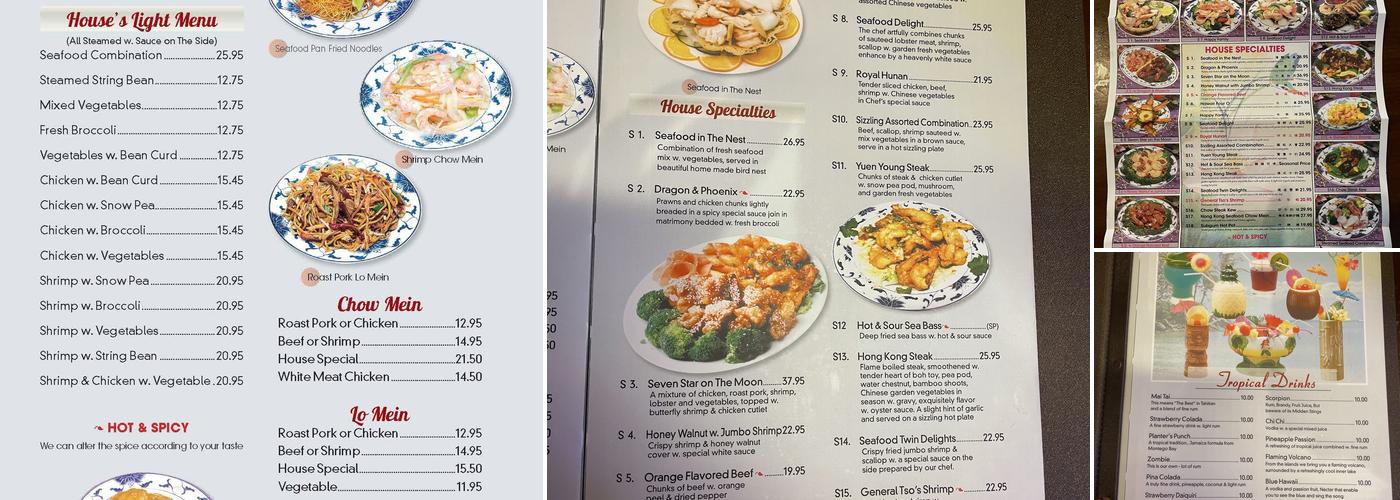 Golden House Menu
