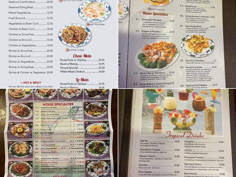 Golden House Menu