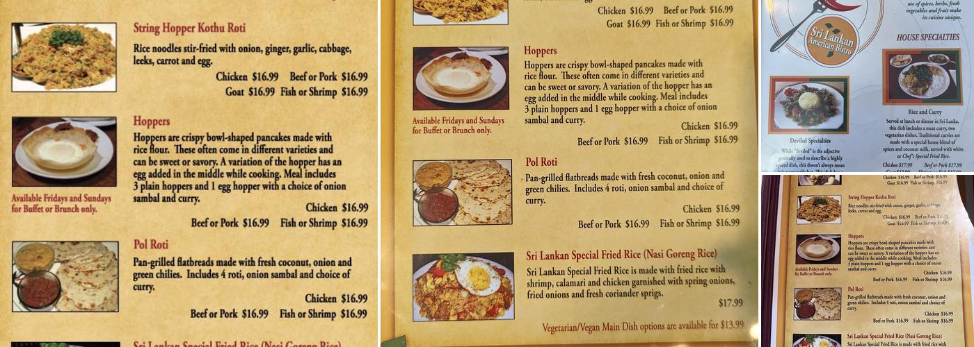 Red Pepper Diner Menu