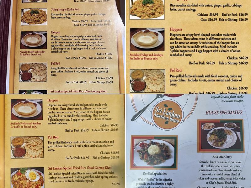 Red Pepper Diner Menu