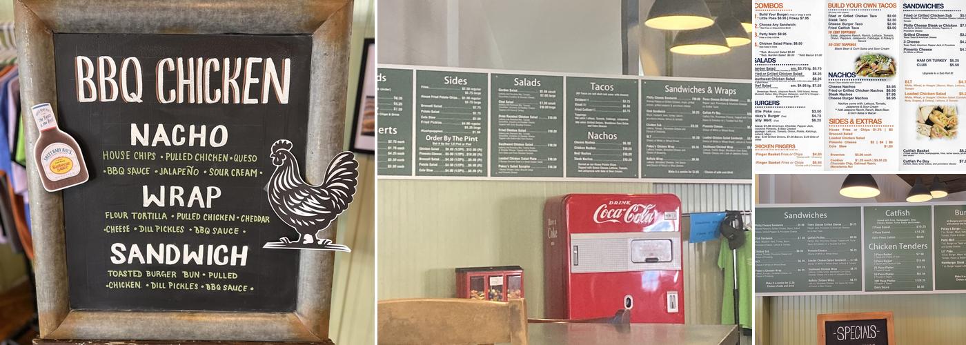 Pokey's 8th Street Grill Menu