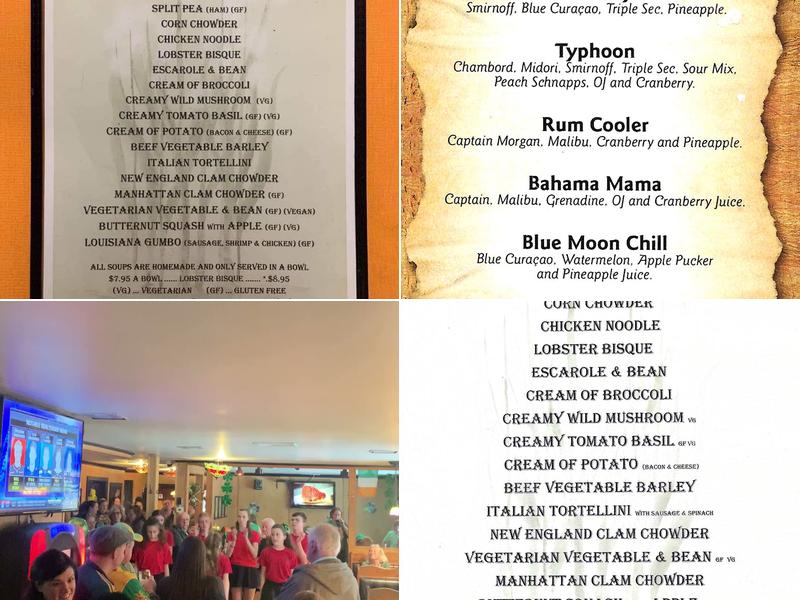 McCarthy's Grill House Menu