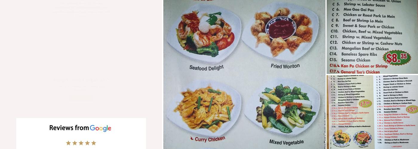 China King Menu