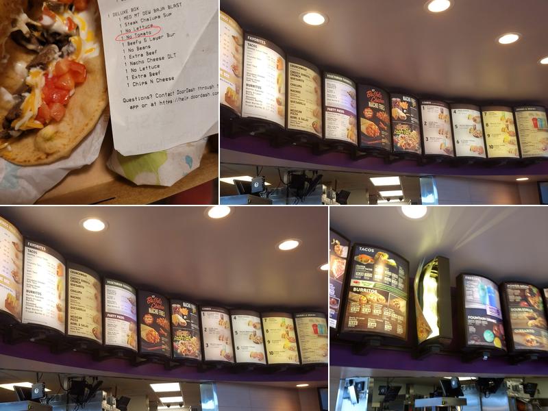 Taco Bell Menu