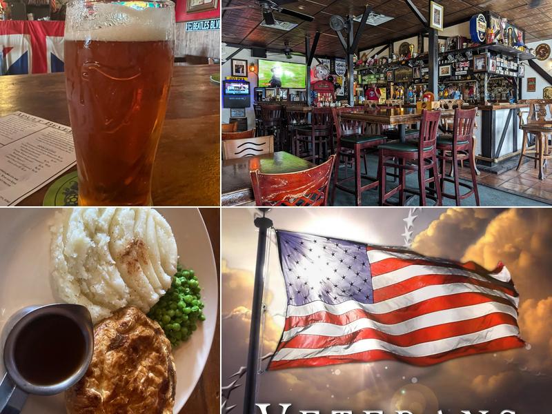 Kings Head British Pub Sunrise