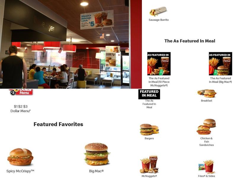 McDonald's Menu