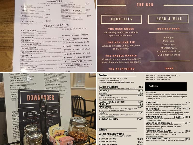 Grumpy's Italian Grill Menu