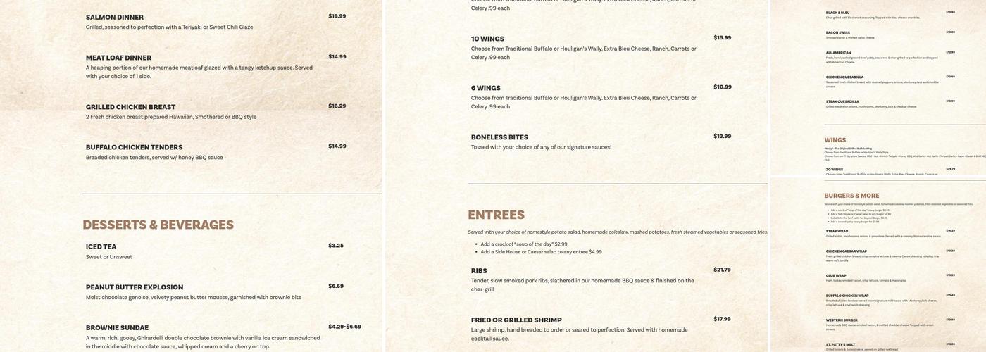 Houligan's Palm Coast Menu
