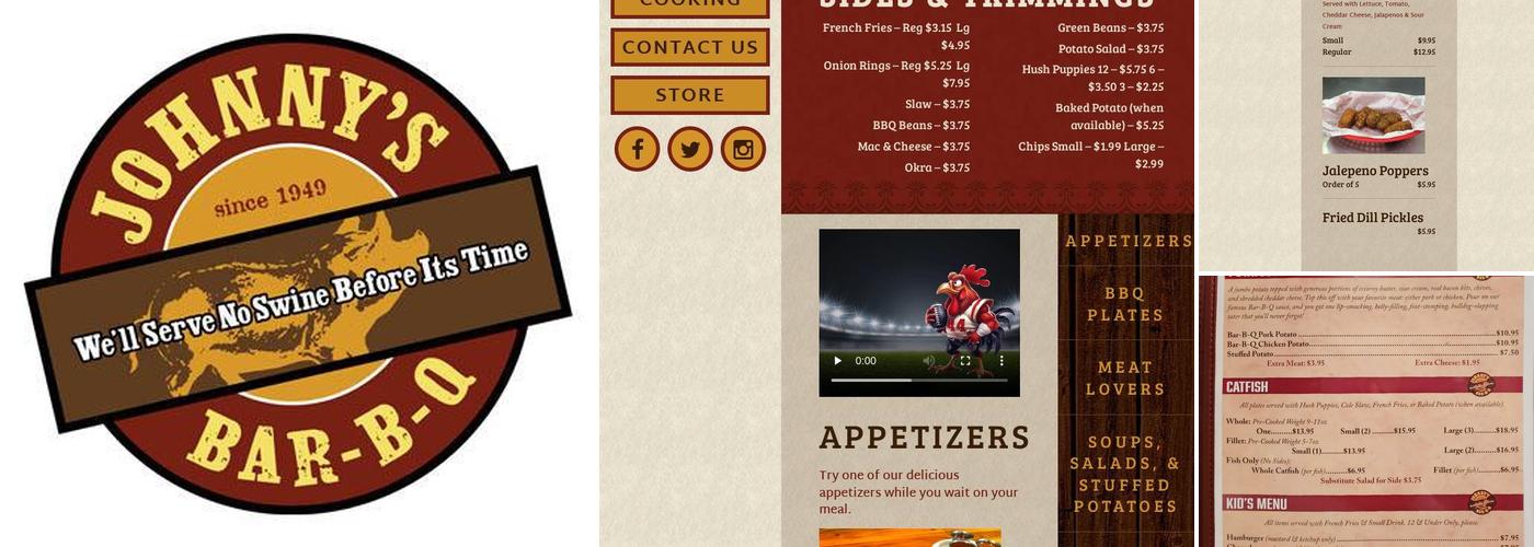 Johnny's Bar-B-Q Menu