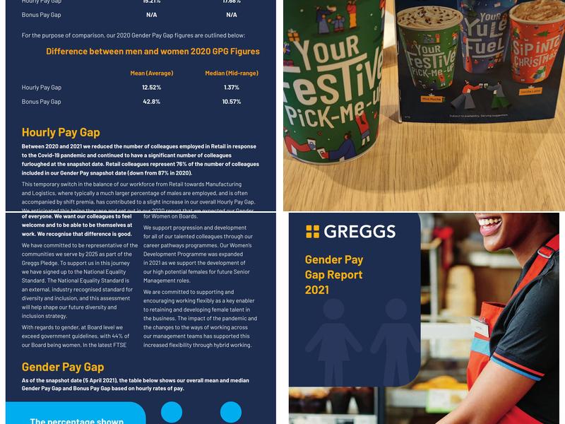 Greggs Menu