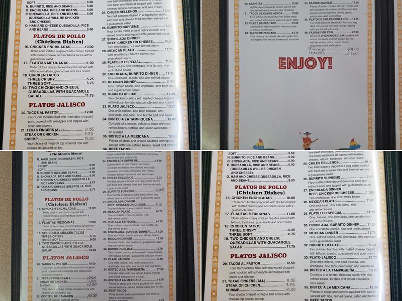 Jalisco Mexican Restaurant, Atmore Menu, Reviews (134), Photos (20