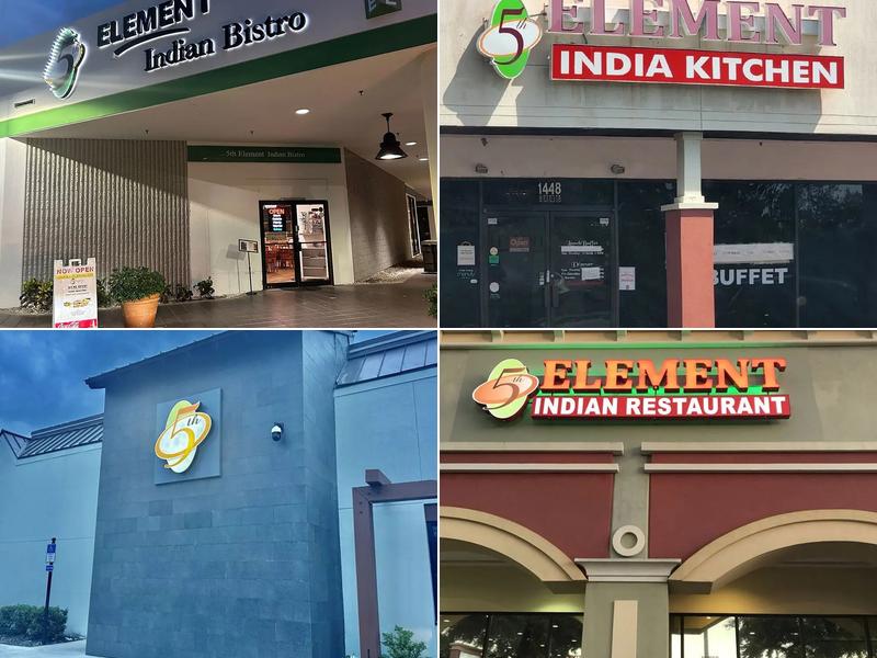 5th Element Palm Coast Menu