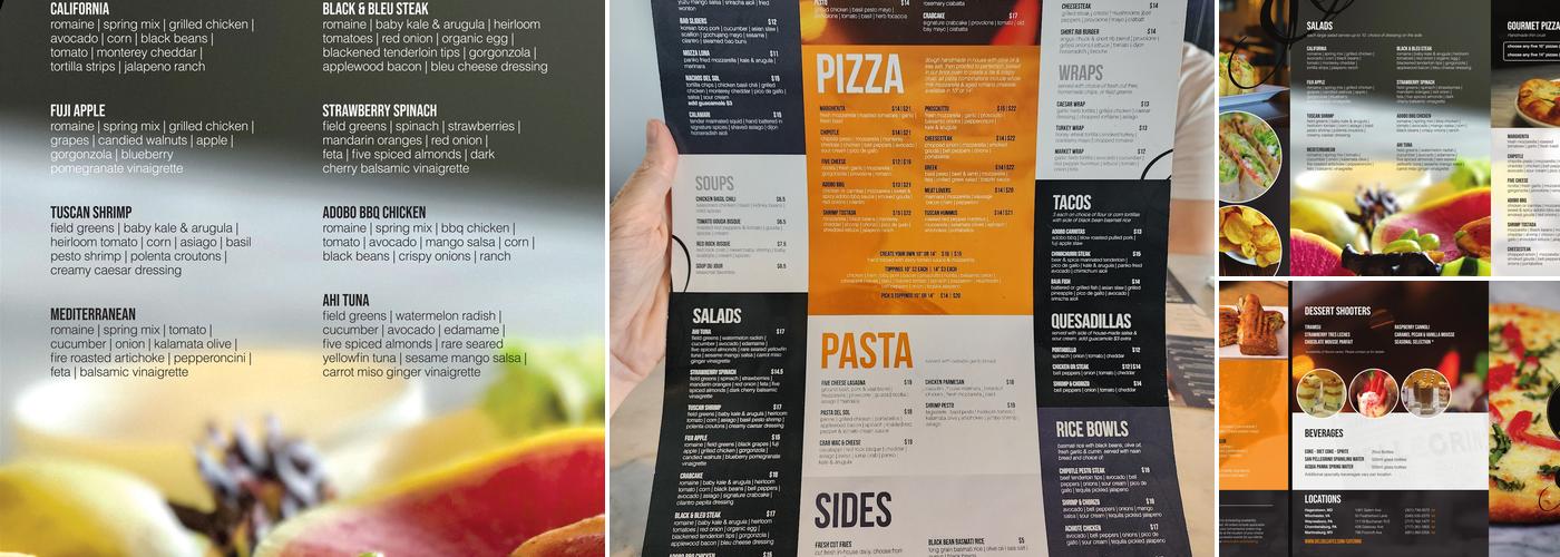 Cafe Del Sol Menu