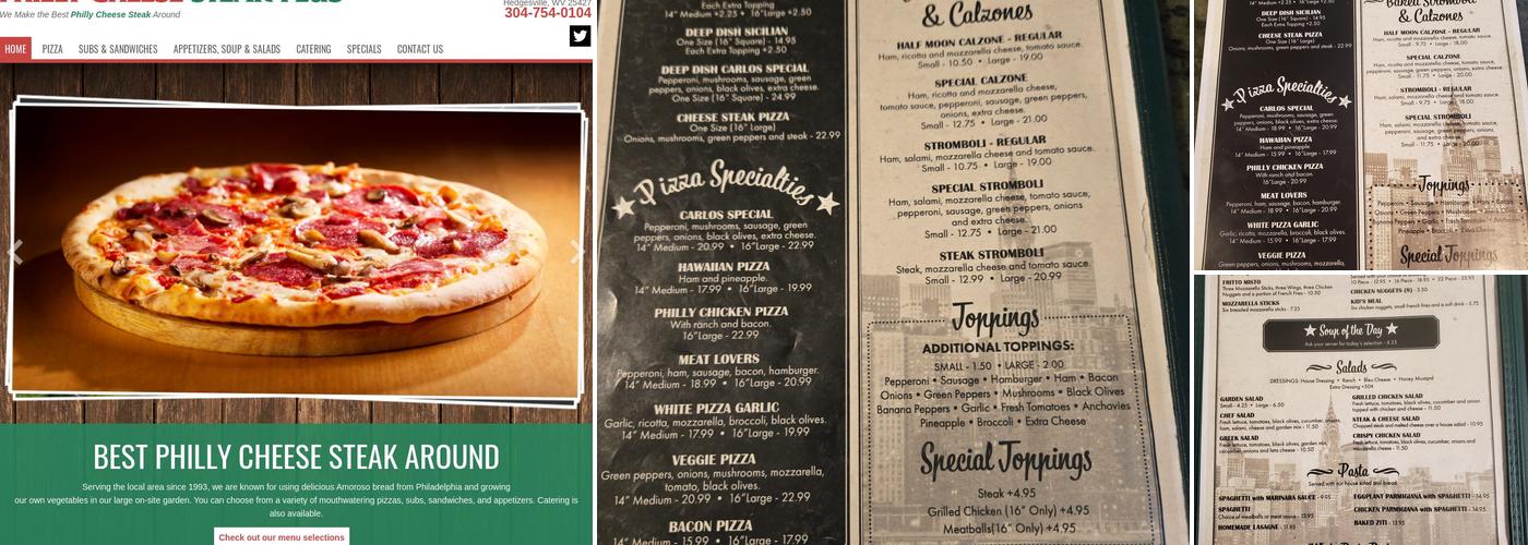 Philly Cheese Steak Plus Menu