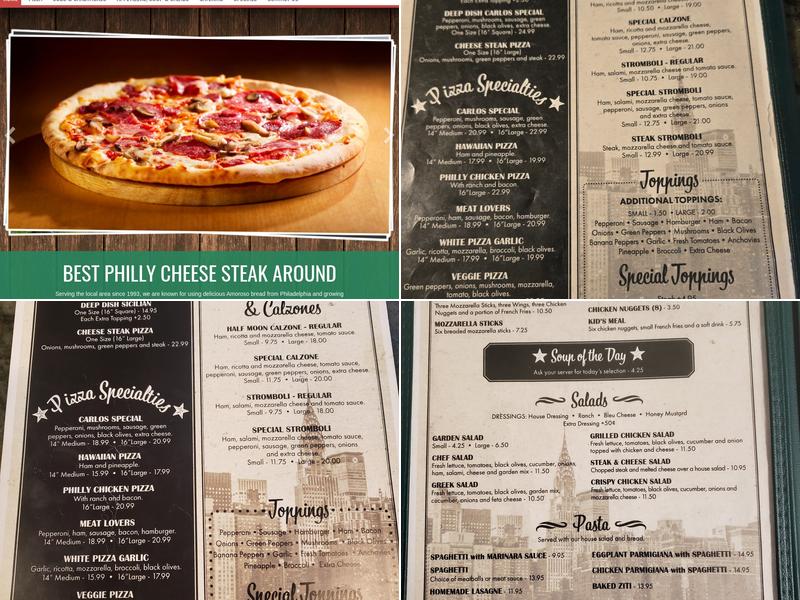Philly Cheese Steak Plus Menu