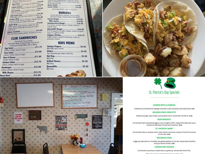 Sandy Hook Diner Menu
