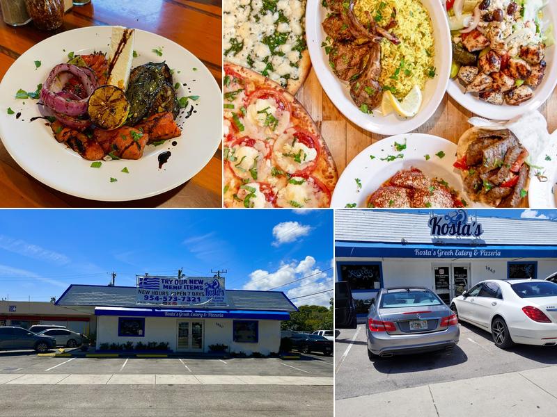 Kosta's Greek Eatery & Pizzeria 1940 NE 49th St, Pompano Beach