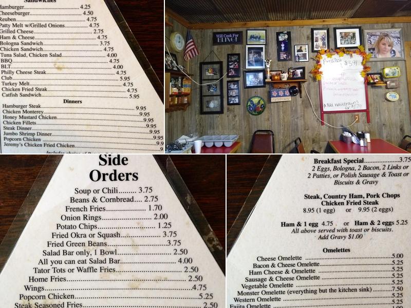 Triangle Cafe Menu