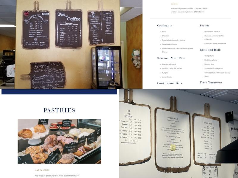 Ceres Bakery Inc Menu
