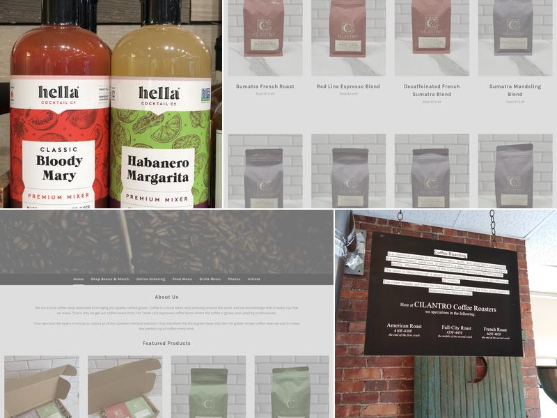 Cilantro Specialty Foods Menu