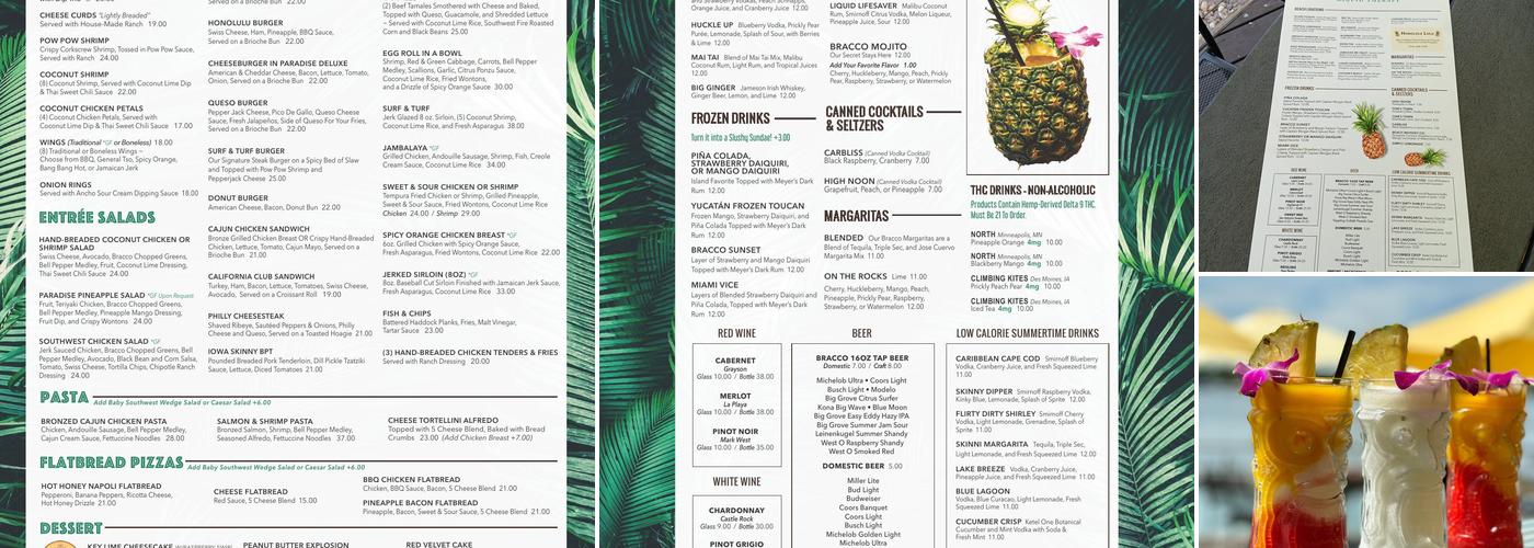 Bracco Menu