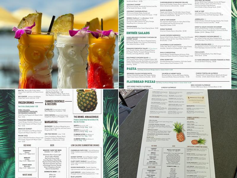 Bracco Menu
