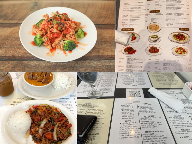 Thai Delight Restaurant Menu