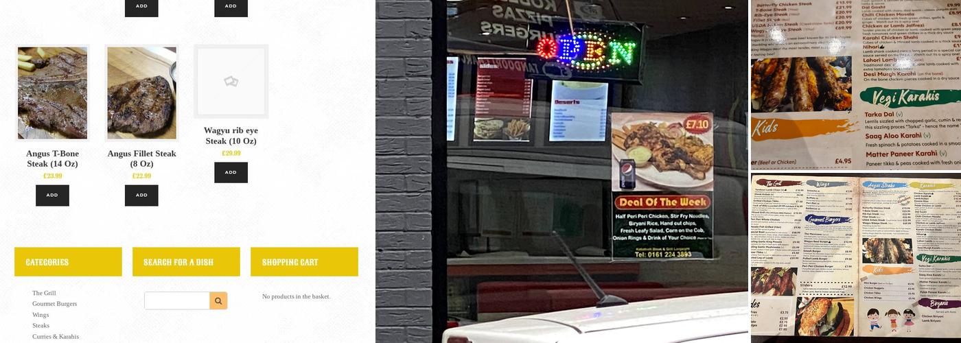 Kebabish Grill & Steakhouse Menu