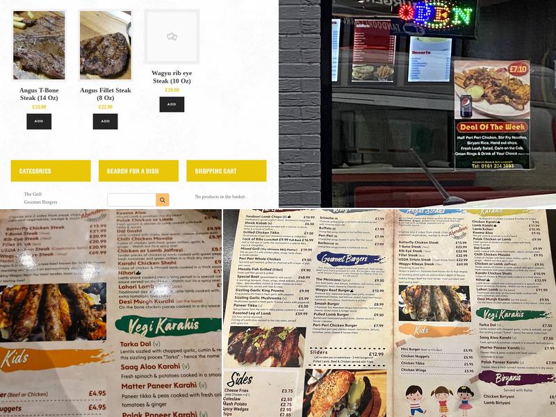 Kebabish Grill & Steakhouse Menu