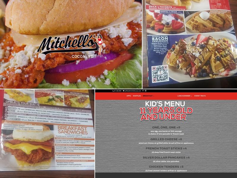 Mitchell's Restaurant Menu