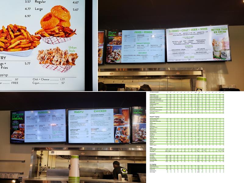 BurgerFi Menu