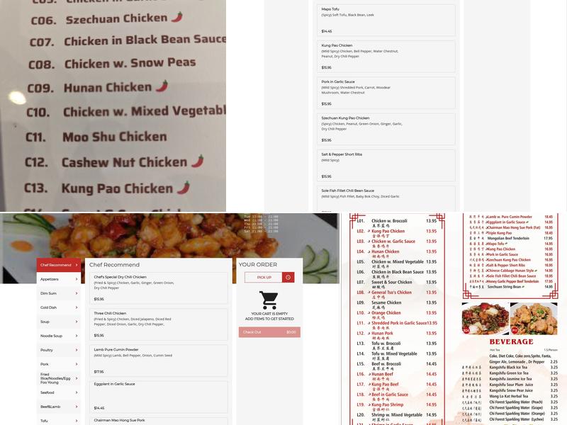 Tea House St. Paul Menu