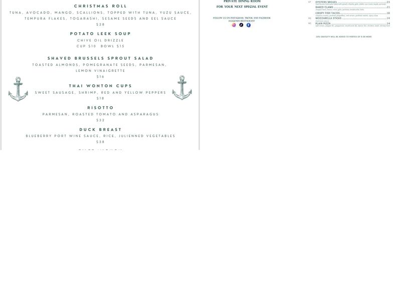 Legends Menu