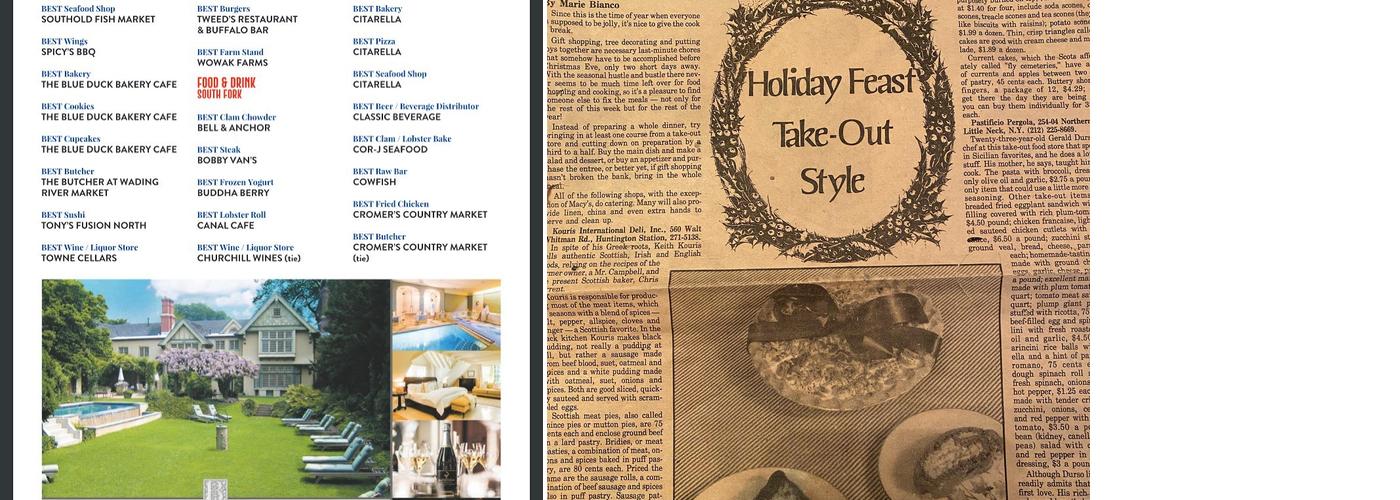 The Blue Duck Bakery Cafe Menu